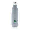 Vacuum insulated reflective visibility bottle