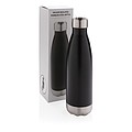 Vacuum insulated stainless steel bottle,black
