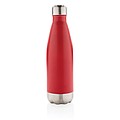 Vacuum insulated stainless steel bottle,red