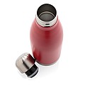 Vacuum insulated stainless steel bottle,red