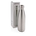 Vacuum insulated stainless steel bottle,silver