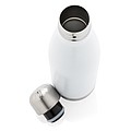 Vacuum insulated stainless steel bottle,white