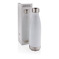 Vacuum insulated stainless steel bottle,white