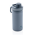 Vacuum stainless steel bottle with sports lid 550ml