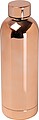 Vacuum stainless steel drinking bottle, 500ml, pink