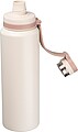 Vacuum stainless steel drinking bottle, 800ml, beige