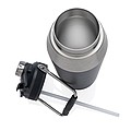 Vacuum stainless steel dual function lid bottle 1L