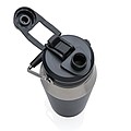 Vacuum stainless steel dual function lid bottle 1L