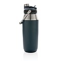 Vacuum stainless steel dual function lid bottle 1L