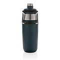 Vacuum stainless steel dual function lid bottle 1L