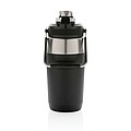 Vacuum stainless steel dual function lid bottle 500ml