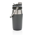 Vacuum stainless steel dual function lid bottle 500ml