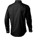 Vaillant long sleeve mens oxford shirt, black, S