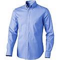 Vaillant long sleeve mens oxford shirt, light blue, XXL