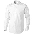 Vaillant long sleeve mens oxford shirt, white, S