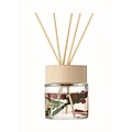 Vanilla aroma reed diffuser, transparent