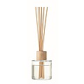 Vanilla aroma reed diffuser, transparent