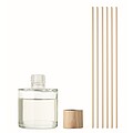 Vanilla aroma reed diffuser, transparent