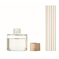 Vanilla aroma reed diffuser, transparent