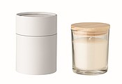 Vanilla fragranced candle