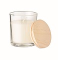 Vanilla fragranced candle