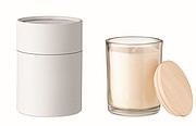 Vanilla fragranced candle