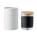Vanilla fragranced wax candle