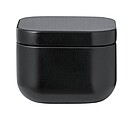 Vanilla scented candle, black