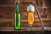 VANILLA SEASON BEERBARA SHORT Cooling stick for a beer with bottle opener, 21,5 cm