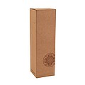 VANILLA SEASON INDAUR Water bottle made of borosilicate glass with cork sleeve, 500 ml