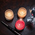 VANILLA SEASON LEIRA Scented candle, apple and cinnamon