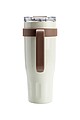 VANILLA SEASON MADURAI XXL Thermo mug with straw, 1000 ml, beige