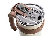 VANILLA SEASON MADURAI XXL Thermo mug with straw, 1000 ml, beige