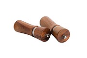 VANILLA SEASON SABARI Elegant salt and pepper mill set with a stand
