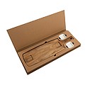 VANILLA SEASON TAKAOKA Practical set of serving board and two ceramic bowls