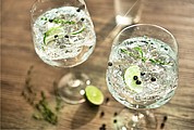 VANILLA SEASON TUMAI Set of two 820 ml volume glasses for gin and tonic