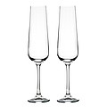 VANILLA SEASON WANGI Set of two champagne glasses, Czech glass, 200 ml