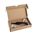 VANILLA SEASON YANARIA Set of two glass stoppers and a corkscrew