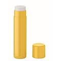 Vegan lip balm SPF10, yellow