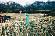Via RCS Re-steel lockable sport bottle 600ML, green