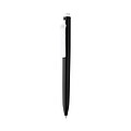 Vibe GRS certified R-ABS pen with ultra glide ink, black
