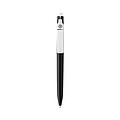 Vibe GRS certified R-ABS pen with ultra glide ink, black