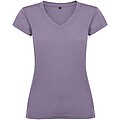 Victoria short sleeve womens v-neck t-shirt, lavender