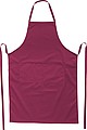 Viera apron - burgundy