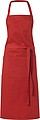 Viera apron - red