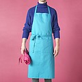 Viera apron - white