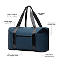 VINGA Baltimore RCS 24h weekend bag, navy
