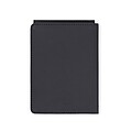VINGA Baltimore RCS recycled polyester RFID passport cover, black