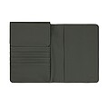 VINGA Baltimore RCS recycled polyester RFID passport cover, green