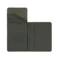 VINGA Baltimore RCS recycled polyester RFID passport cover, green